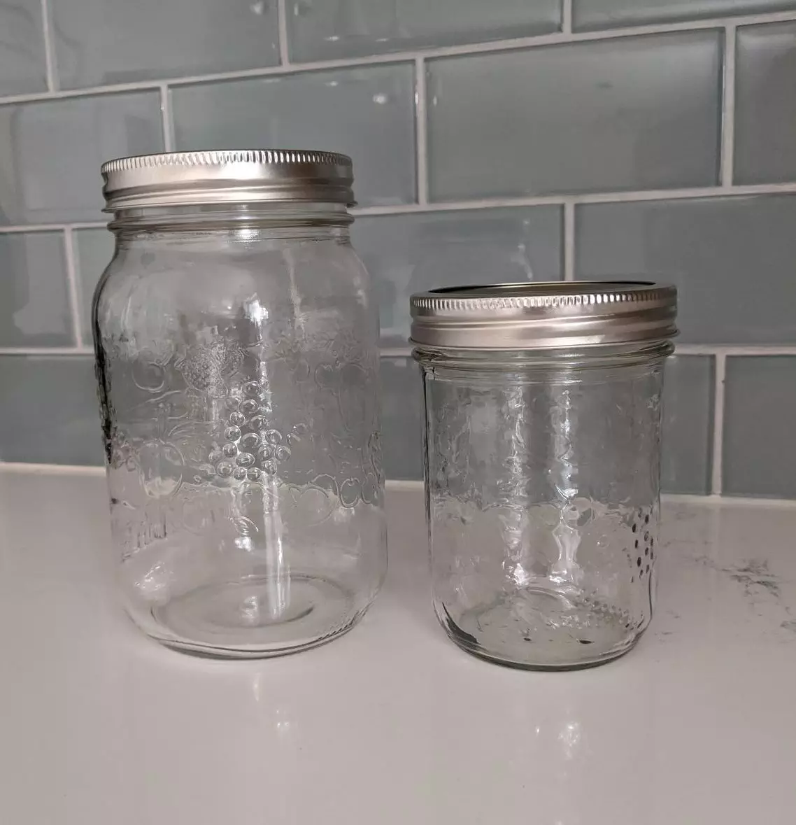 upcycled jars