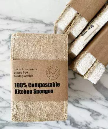 biodegradable kitchen sponge
