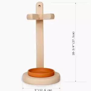 toilet brush stand dimensions