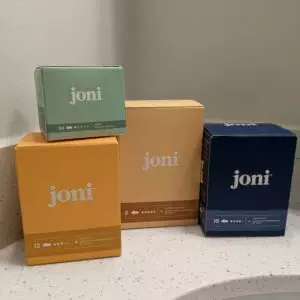 joni compostable pads