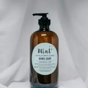 mint cleaning hand soap